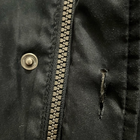 Hathaway Men's Jacket Black Zip Up Long Sleeves Size Medium (OJ-103) - Picture 5 of 10